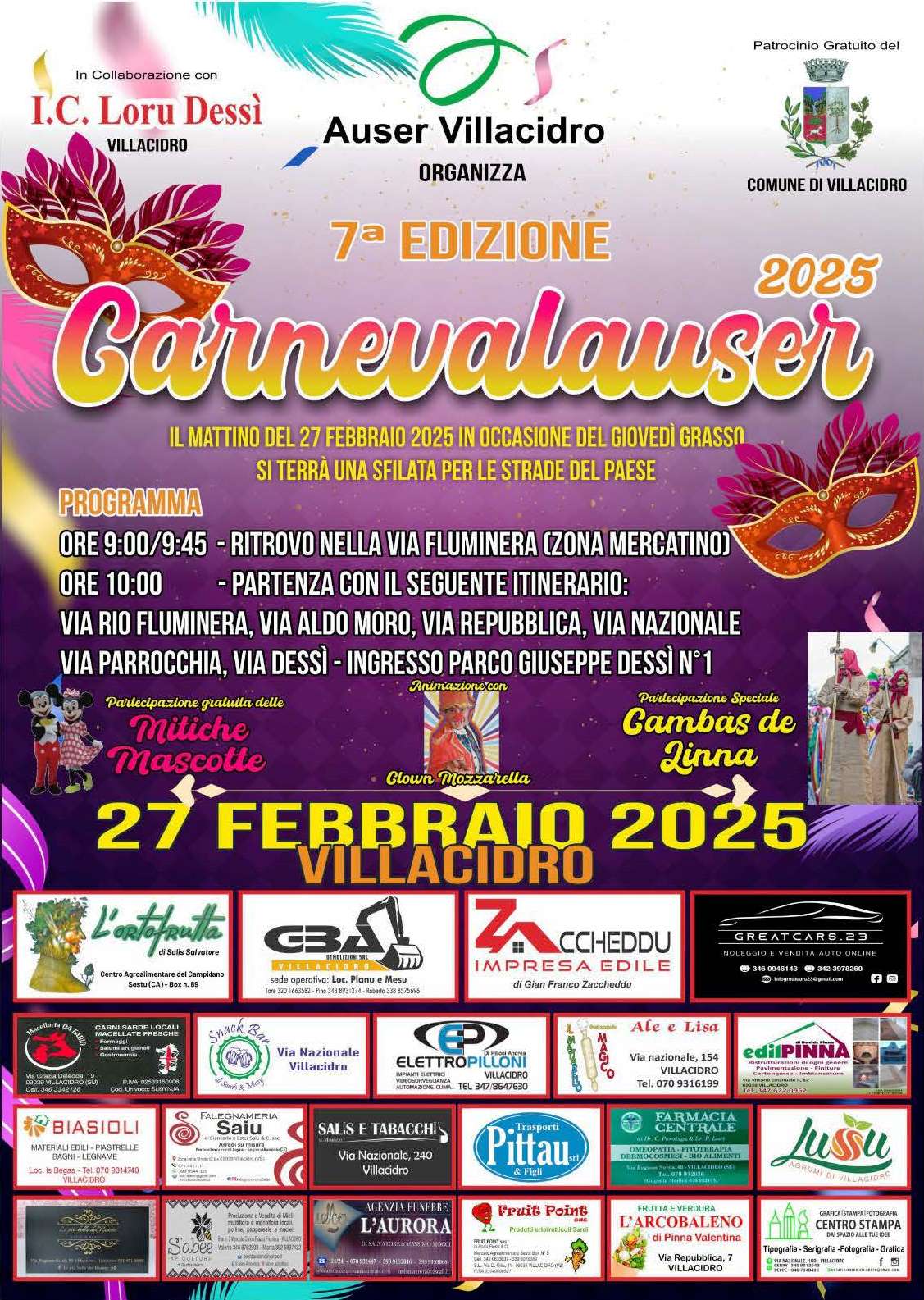 Locandina carnevale